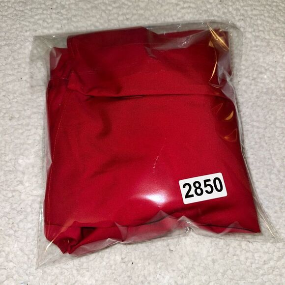 Chicos XL (3) Button Down Collared No Iron Red Long Sleeve Womens Shirt EUC - Picture 11 of 11